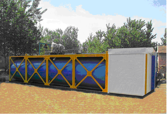 YSCL fuel, oil production and two-colored asphalt heating tank
